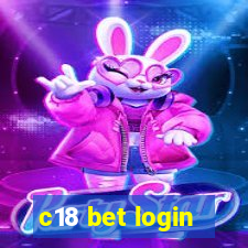 c18 bet login